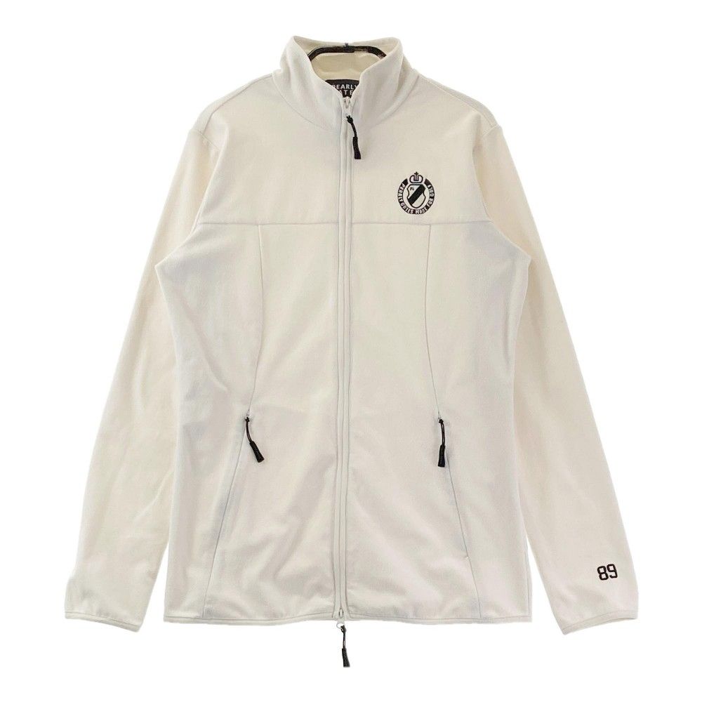 サイズ 1 PEARLY GATES パーリーゲイツ 起毛 ジップジャケット ホワイト系 240101428495 ゴルフウェア レディース ストスト