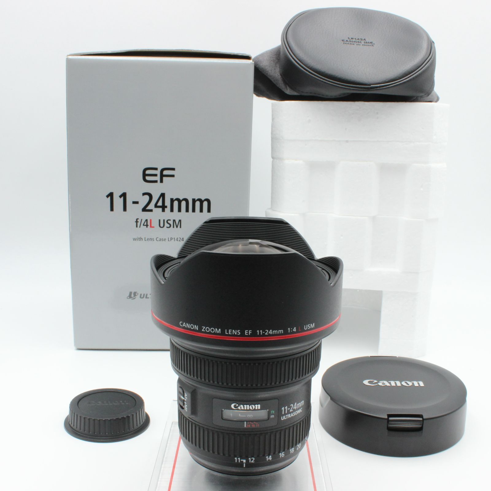 極美品】 Canon キヤノン EF 11-24mm f4 L USM 元箱 付属品付き CANON 