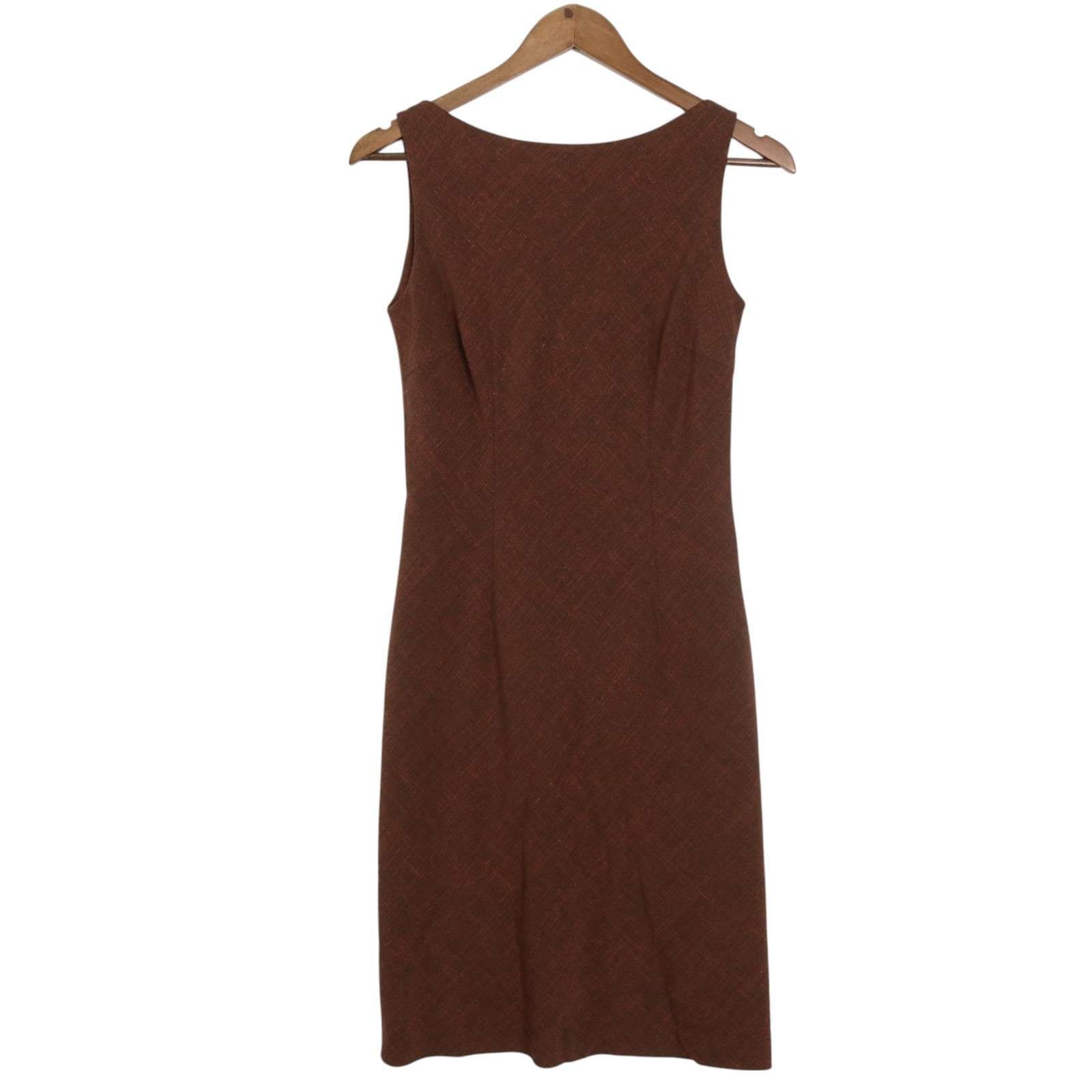 ANAYI アナイ 春夏☆ 無地 シースドレス タイト ワンピース Sz