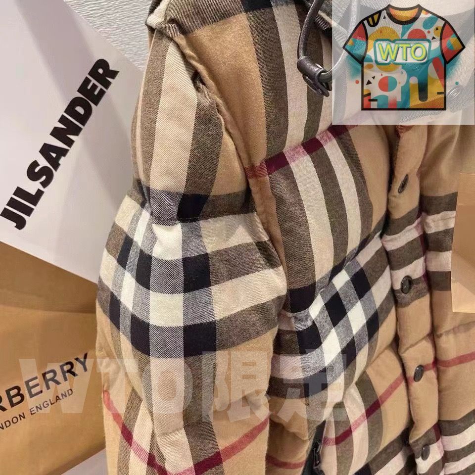 バーバリー　ダウンケット　チェック柄　未使用品 未使用】BURBERRY （バーバリー）ダウンジャケット｜本日限定