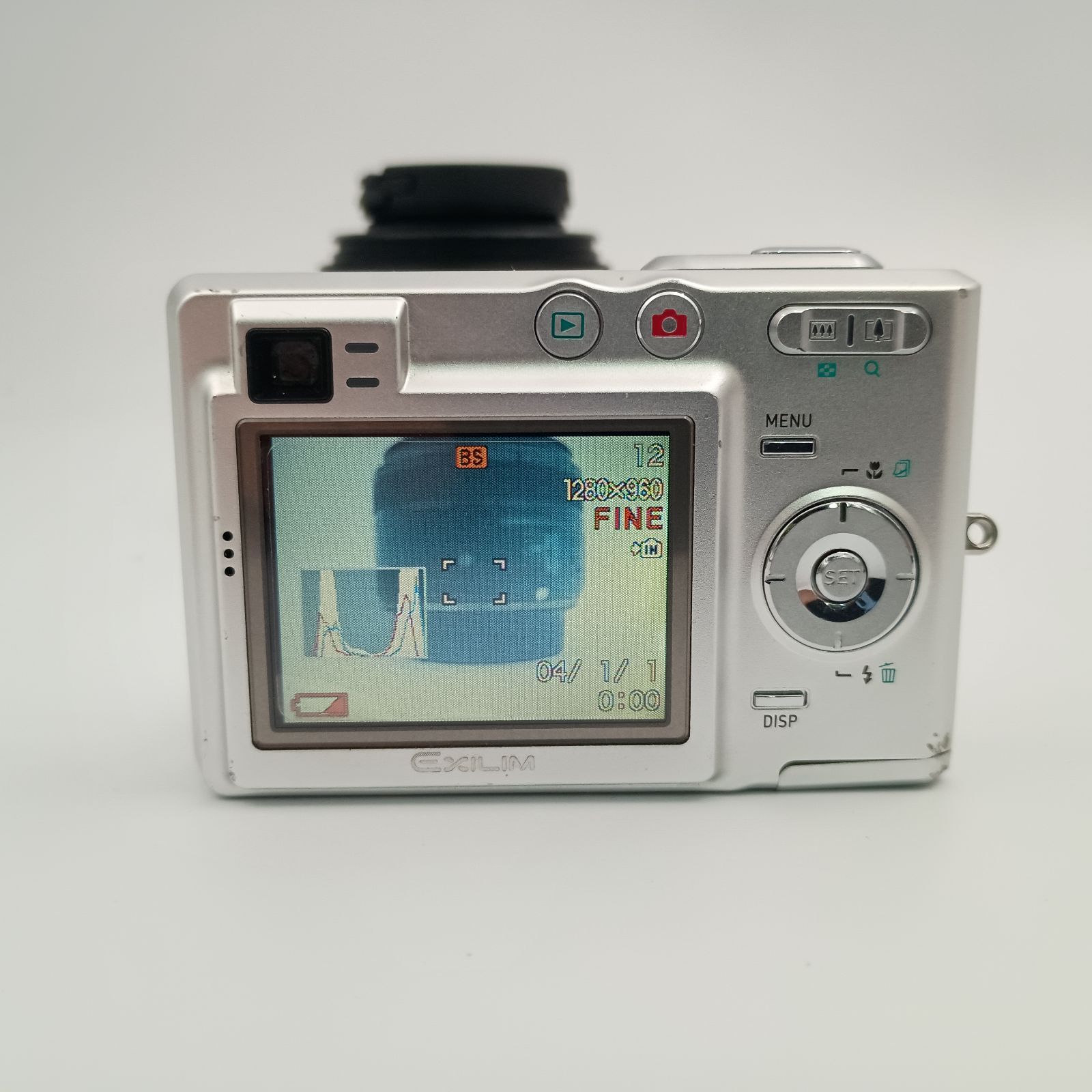 CASIO EXILIM EX-Z50 シルバー デジカメ CASIO EXILIM EX-Z50 Compact DIGITAL Camera ZOOM SILVER