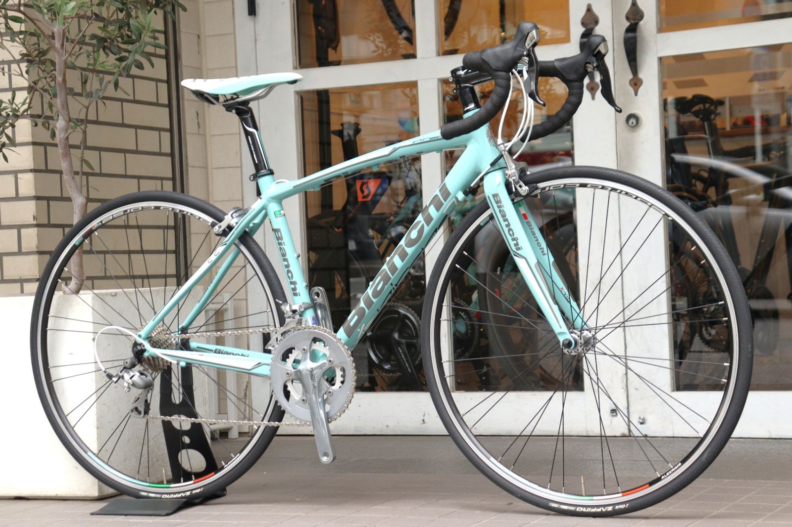 ビアンキ Bianchi ヴィア ニローネ Via NIRONE 7 2014モデル 46サイズ シマノ ティアグラ 4600 MIX 10S アルミ ロードバイク 横浜店