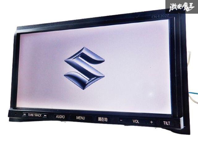 【保証付 動作OK】 スズキ純正 Panasonic パナソニック メモリーナビ 99000-79AP1 CN-E202ZA 地図データ 2015年 CD再生 ワンセグ 棚