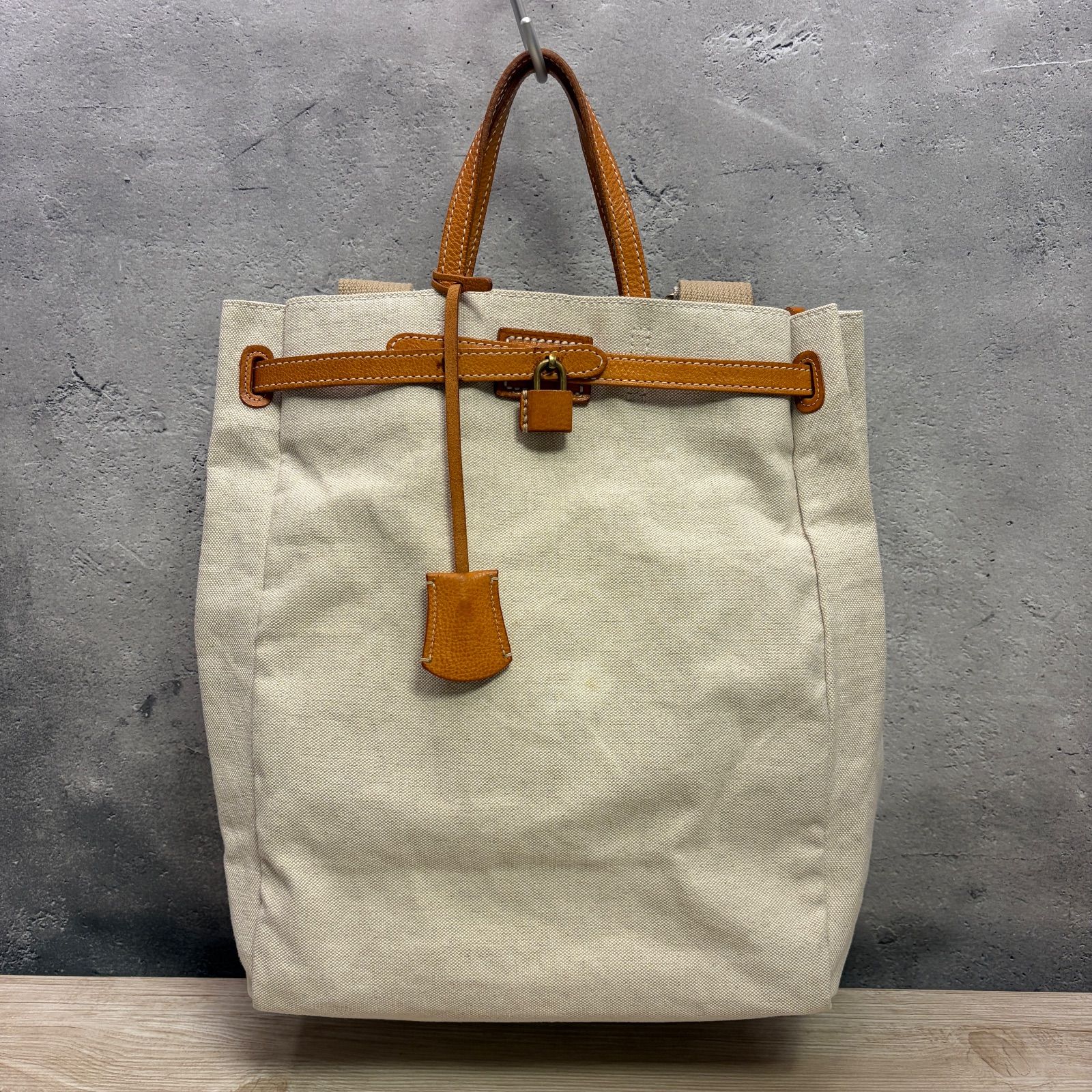 gentenゲンテン ✨genten ピアンタ2 2way リュック ベージュ