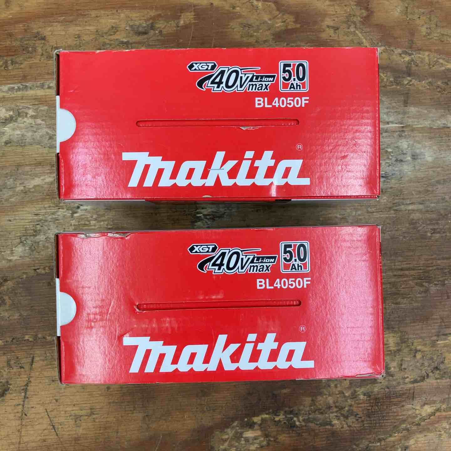 マキタ makita リチウムイオンバッテリー 40V 5.0Ah BL4050F 高出力タイプ 2個セット 柏店