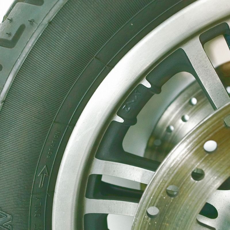 ハーレー FLHTCUTG 18年 トライグライドウルトラ 純正 FホイールASSY 16×3.00 タイヤ2018年製 BRIGHTFACE_UK