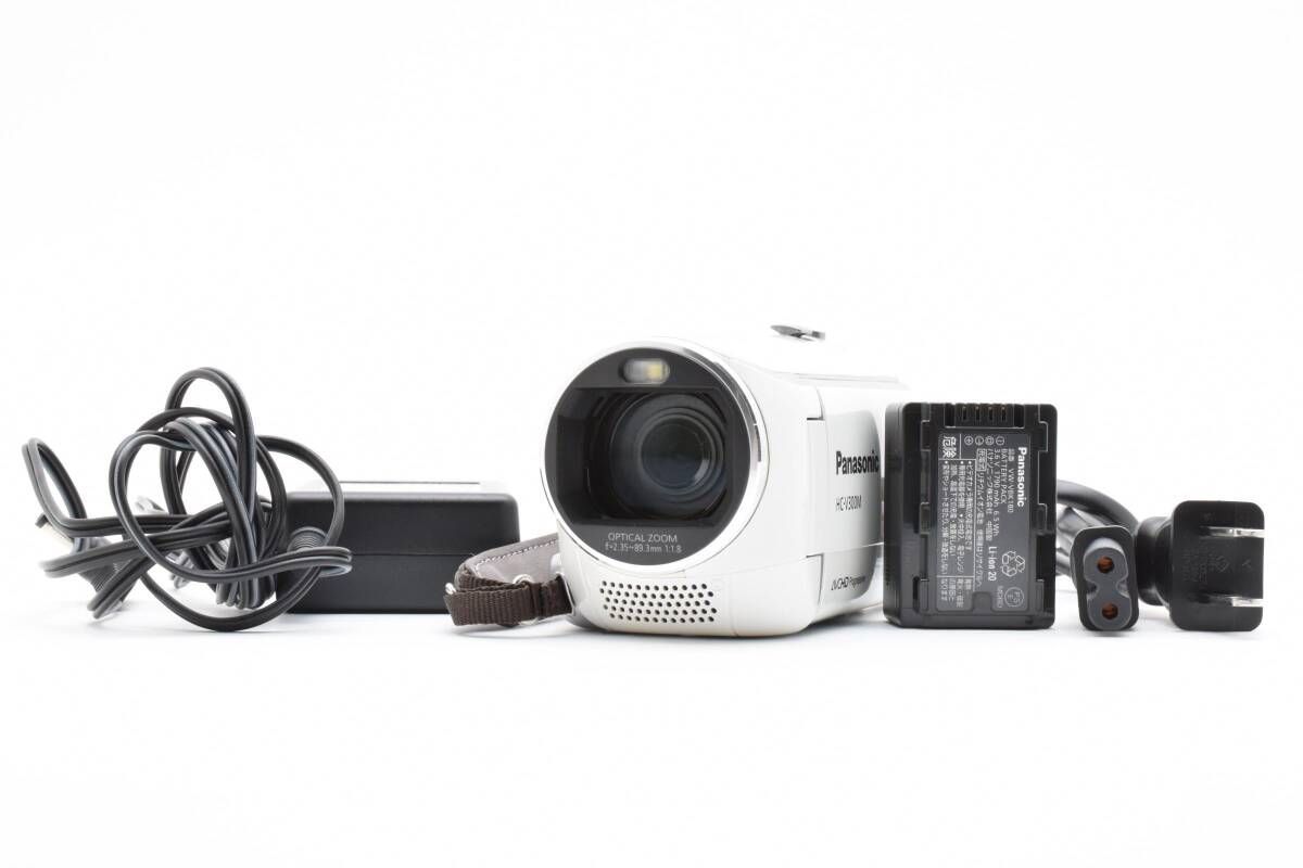 ★良品★パナソニック HC-V300M-W デジタルハイビジョンビデオカメラ #3113W0855#001