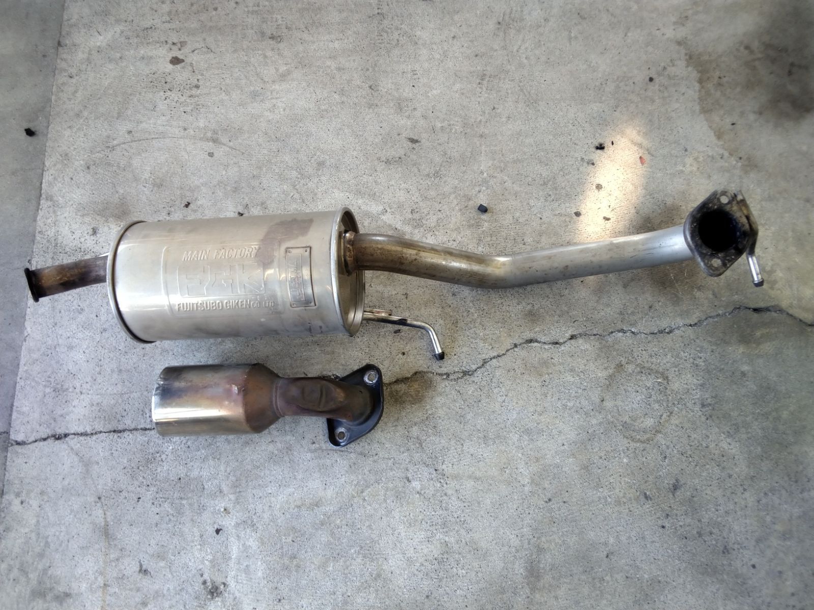 ジャンク品 MH21S フジツボ レガリスK マフラー - メルカリ