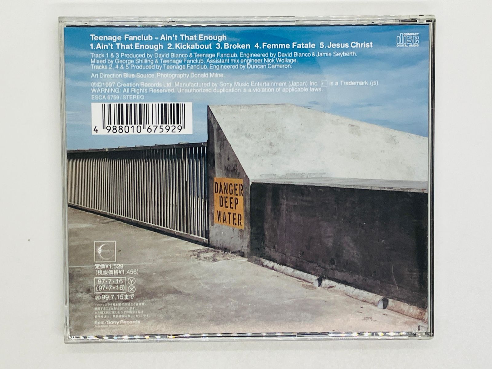 CD Teenage Fanclub / Ain't That Enough / ティーンエイジ・ファン
