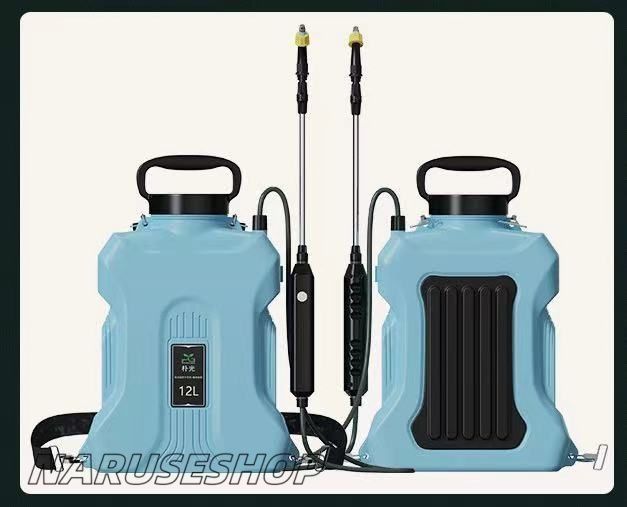 電動噴霧器 12L セ ット 充電式 噴霧器自動噴霧器 2500mahバッテリー 内蔵し 害虫駆除 農薬 消毒 除草 肥料 散水 圧力調整可 洗車 急速充電