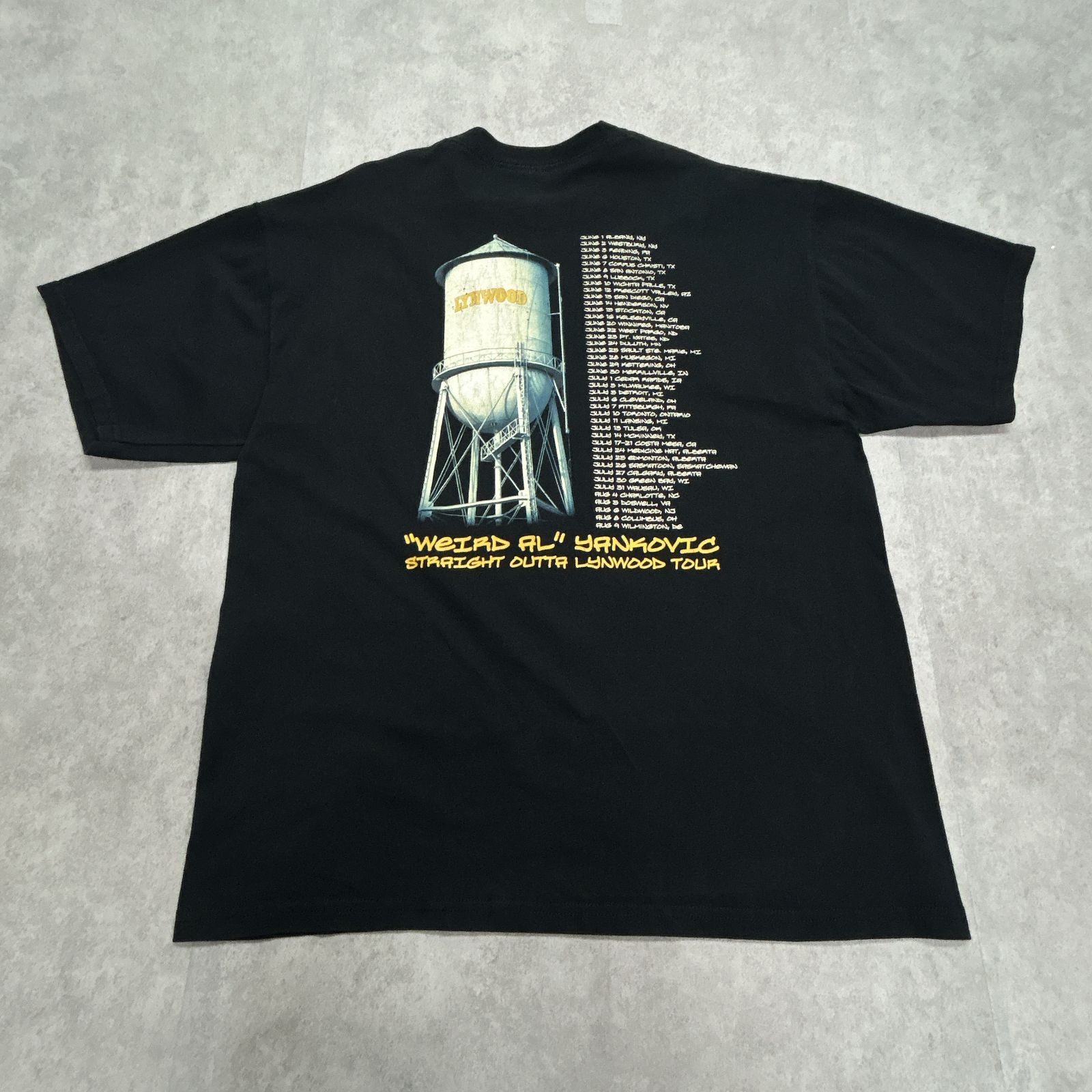 激レア 美品 YANKOVIC ヤンコビック ビンテージ ツアー Tシャツ 激レア 美品 YANKOVIC ヤンコビック ビンテージ ツアー Tシャツ
