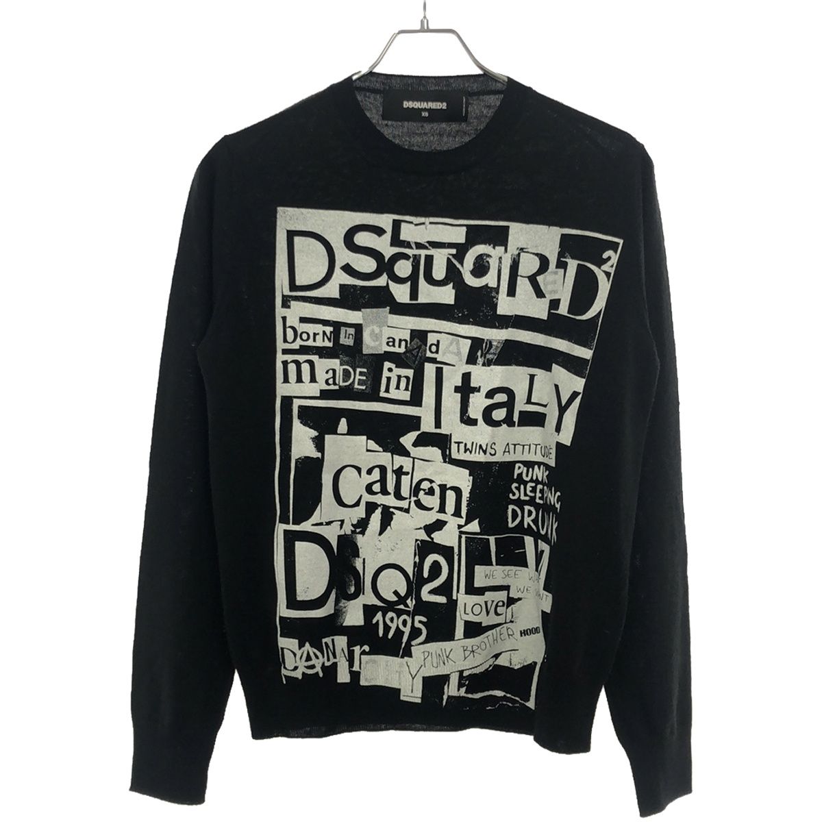 DSQUARED2 ICON セーター ブラック S※一度のみ使用 楽天市場】【クリアランス50】ディースクエアード DSQUARED2