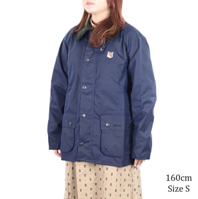BARBOUR MAISON KITSUNE ジャケット BEAUFORT WAX メンズ オイルド 