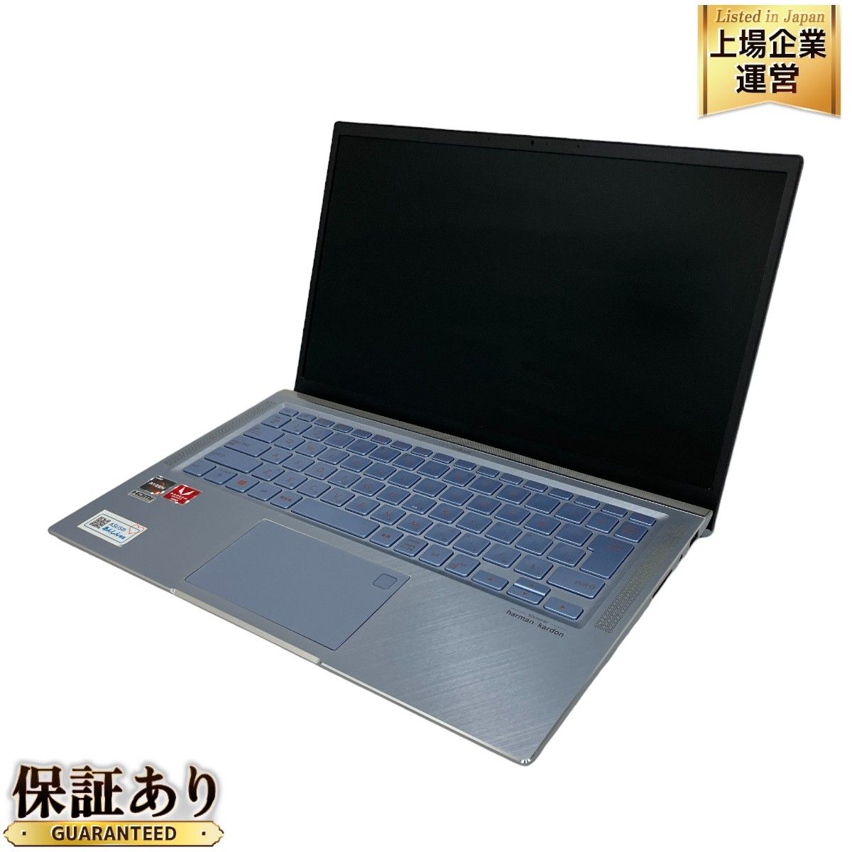 ASUS ZenBook ノートパソコン 14インチ UM431DA Ryzen 5 3500U 8GB SSD 256GB Win11 中古  M9082193 - メルカリ