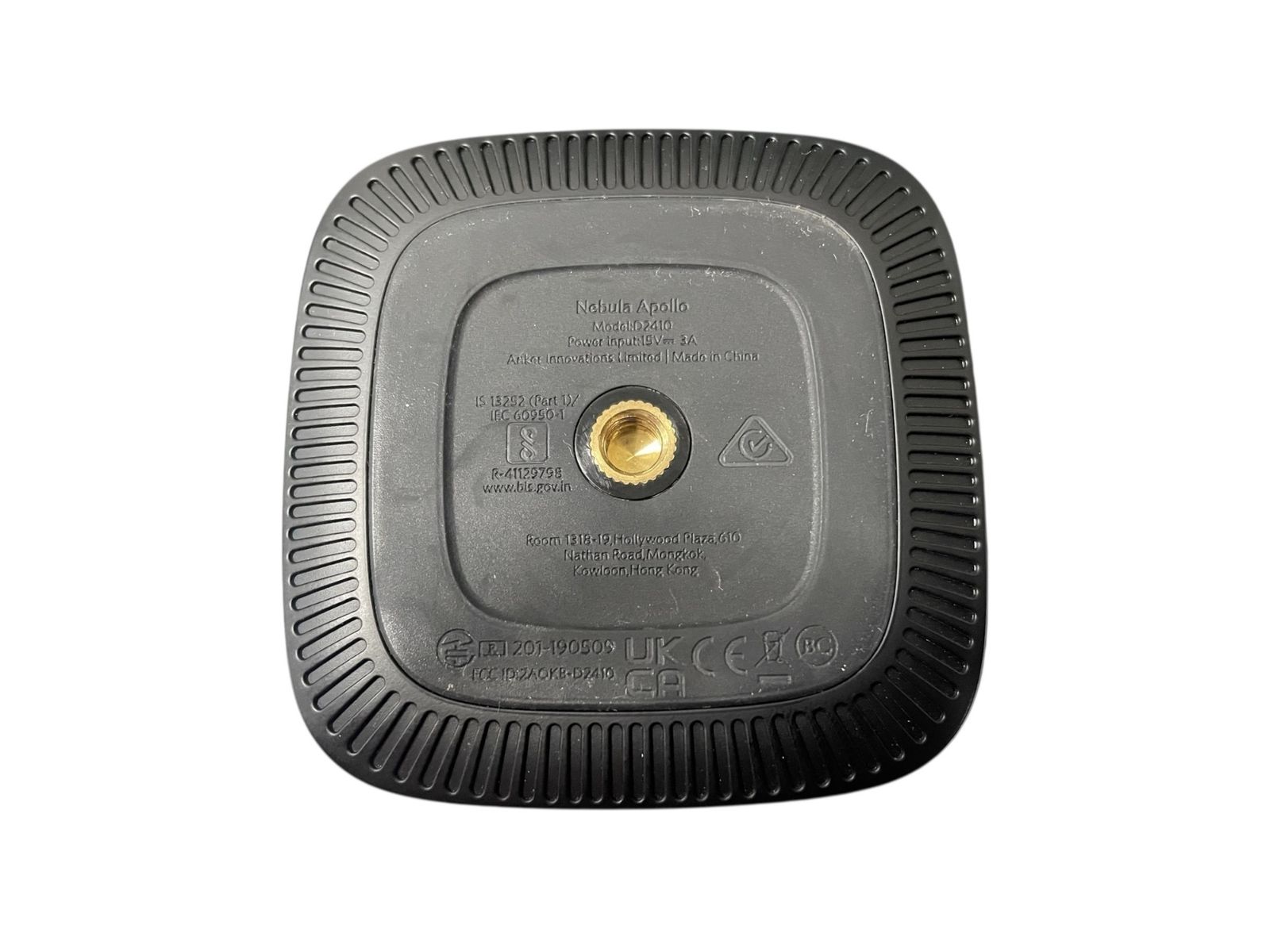  Nebula Apollo D 2410 モバイルプロジェクター Anker製 リモコン 電源ケーブル付属 プロジェクター本体 プロジェクター