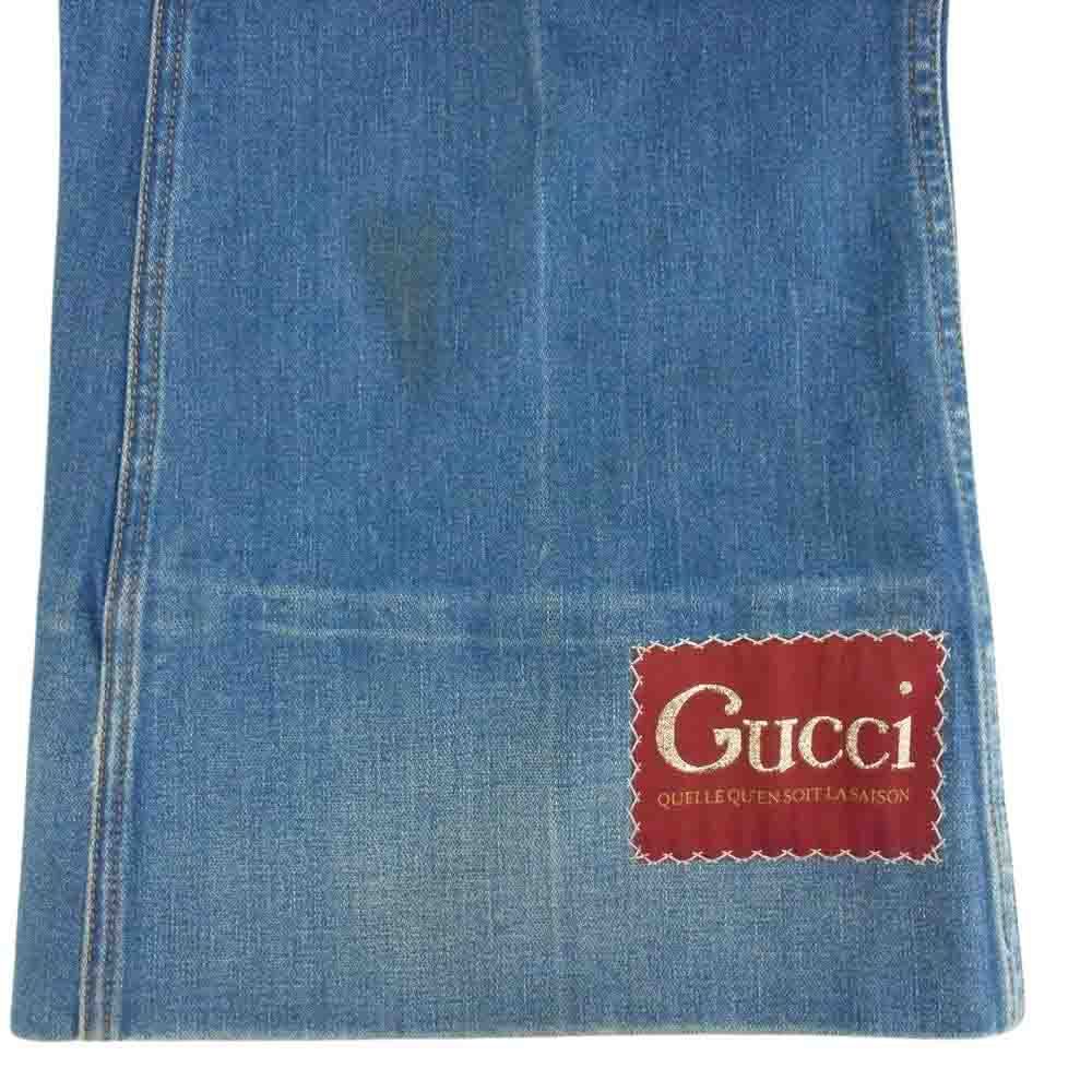 GUCCI グッチ デニムパンツ 624217 ラベル付き ウォッシュド
