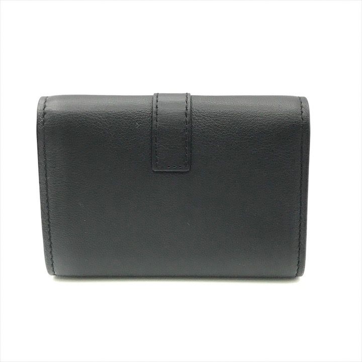 美品 SAINT LAURENT サンローラン 三つ折り 6連 キーケース レザー