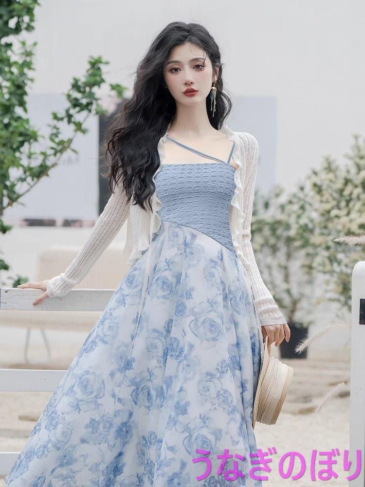 HF-277新品 漢服 コスプレ ワンピース 唐装 仙女服 中華風 コスプレ衣装 刺繍 可愛 民族風 制服 女装 舞台衣装 キャラクター衣装 学園祭 文化祭 雰囲気 お呼ばれ イベント 大人 舞台 新年会