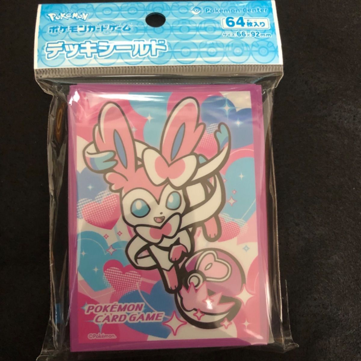 新品・未開封 ポケモンカードゲーム ニンフィア デッキシールド - メルカリ