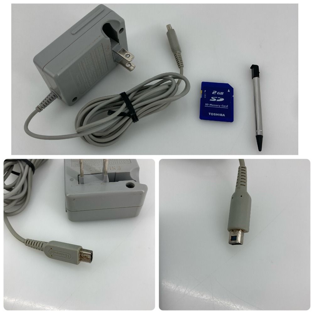 3DS 本体　充電器・SDカード付き 05w14787T 【3DS】ニンテンドー3DS 本体のみ コスモブラック SD