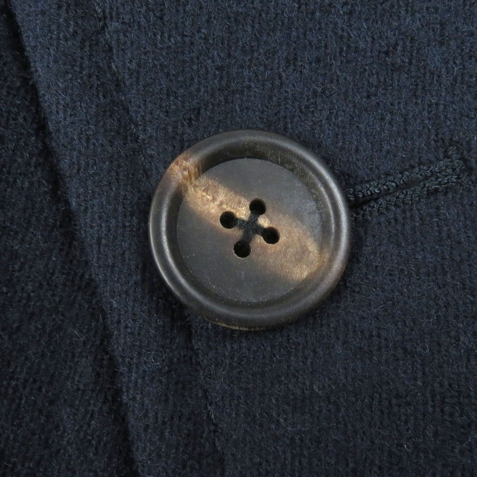LARDINI（ラルディーニ） ウール ピーコート ネイビー 46 LARDINI