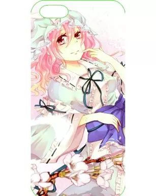 [Used] Doujin Mobile, PC, Game Accessory Related [Touhou Project] iPhone 5/5S Case Saigyoji Yuyuko (Nachi) /Ah Saikai (Oh So Kai)