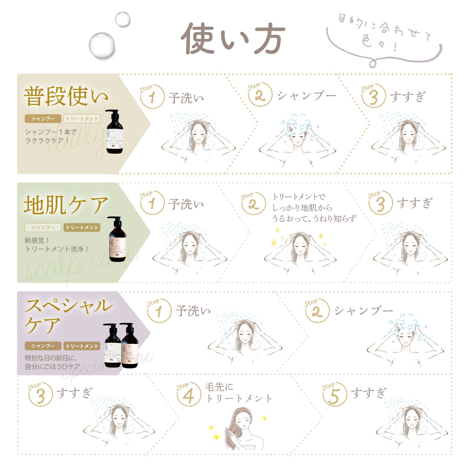 すっぴん地肌シャンプー＆すっぴん艶髪トリートメントセット 各1本