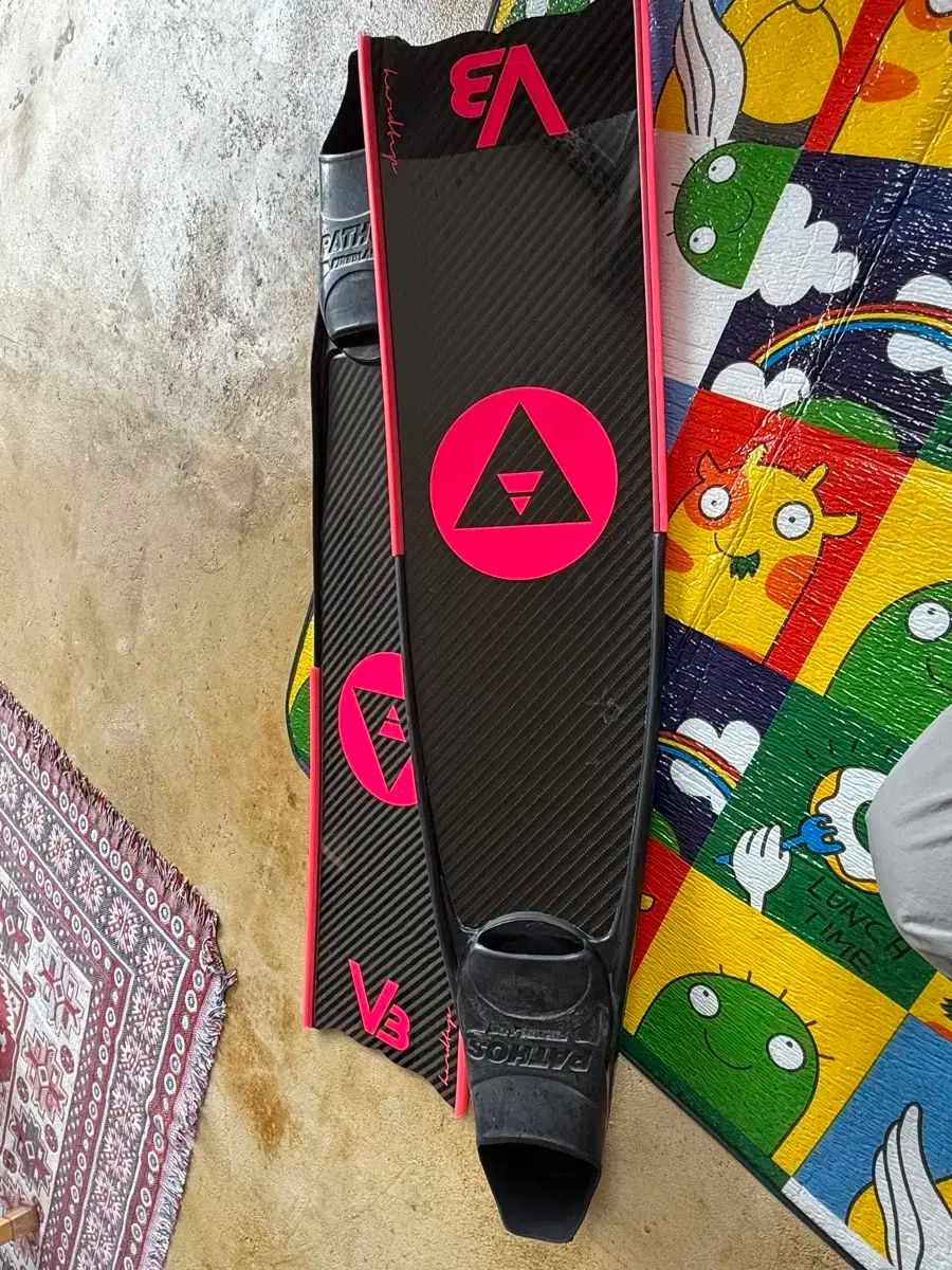 アルケミ V3 カーボン フリーダイビング ロングフィン 36-38 득템