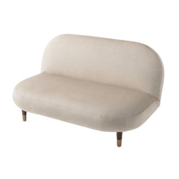 ラウンドソファBE ベージュ