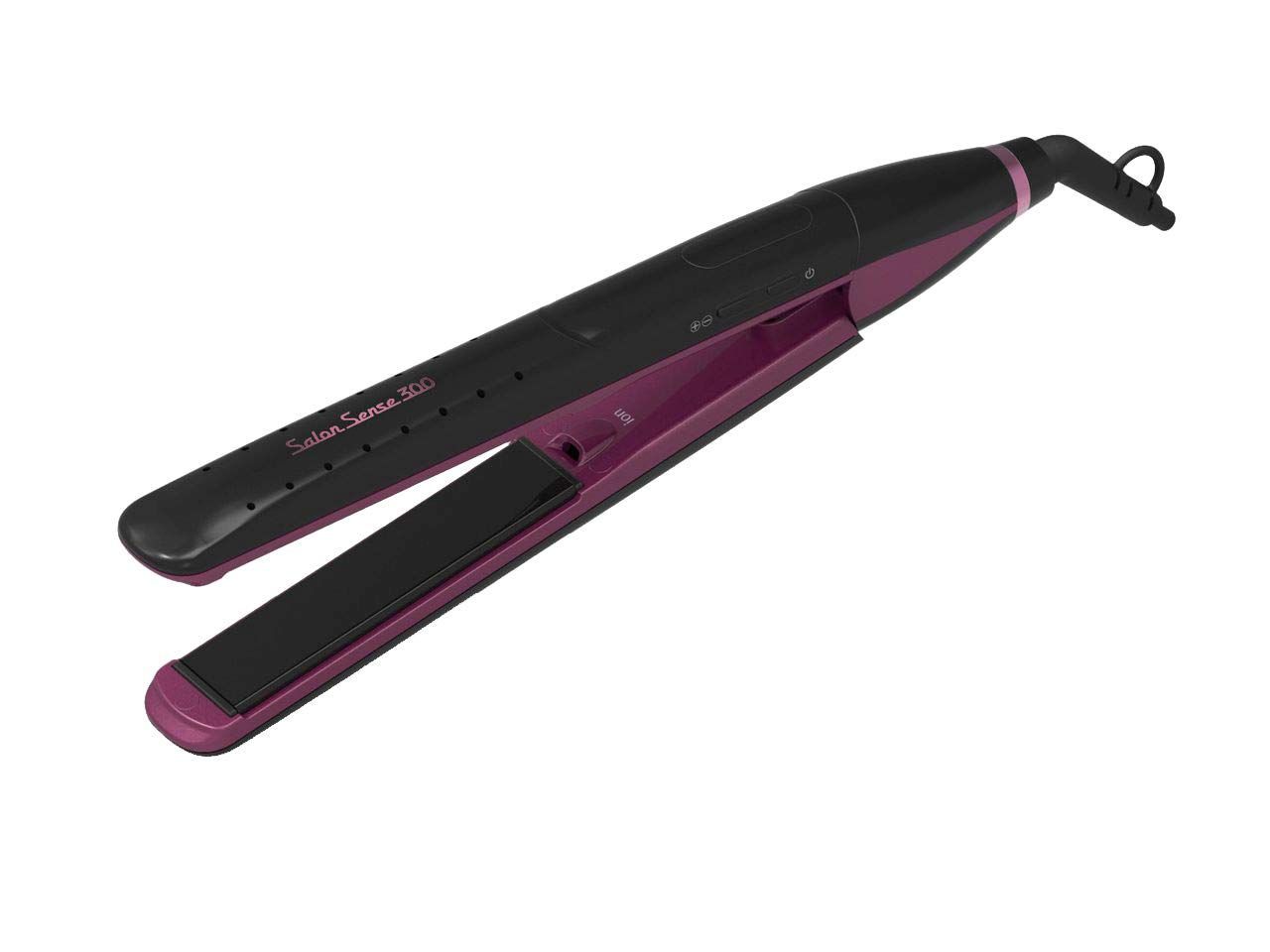 ヘアアイロン コイズミ KHS-8910/K [ブラック] サロンセンスイオン