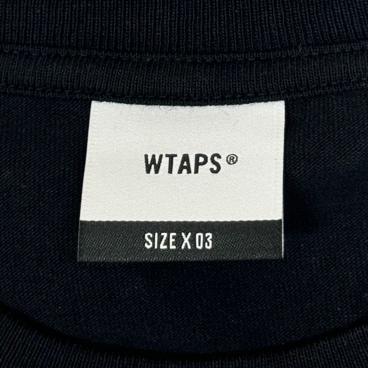 新品 WTAPS 23AW ロゴカットソー 長袖Tシャツ ダブルタップス 232ATDT 