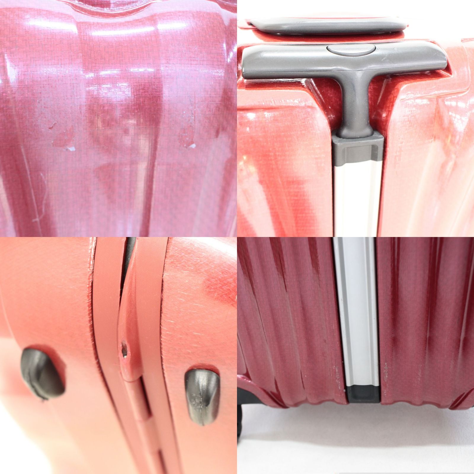 5-7泊向けサイズ サムソナイト ライトロックト 68L ハードスーツケース レッド samsonite-rr-spinner68-rd 良い B OLIVEOS_COM_TR