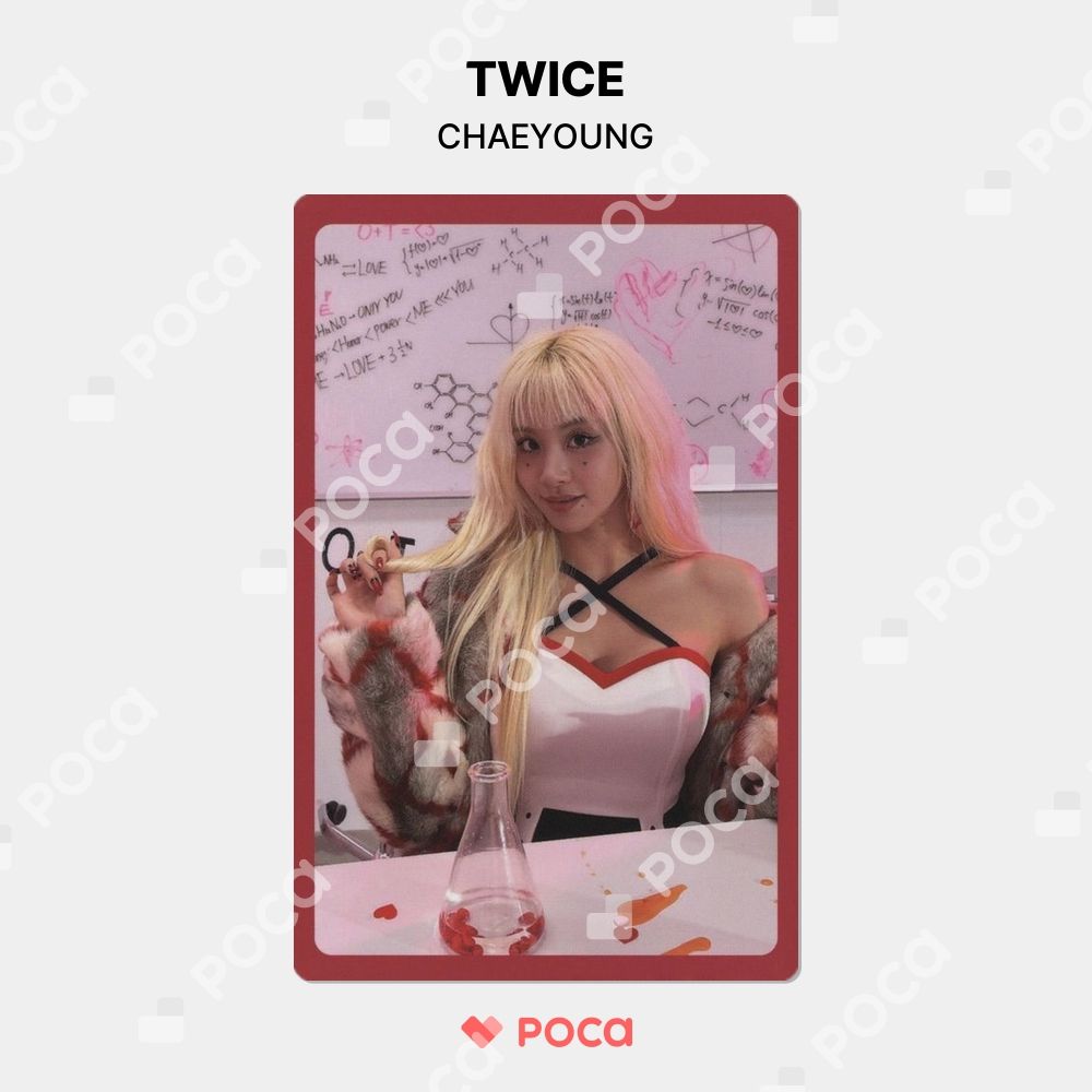 TWICE チェヨン トレカ Formula of Love: O＋T=＜3 予約販売