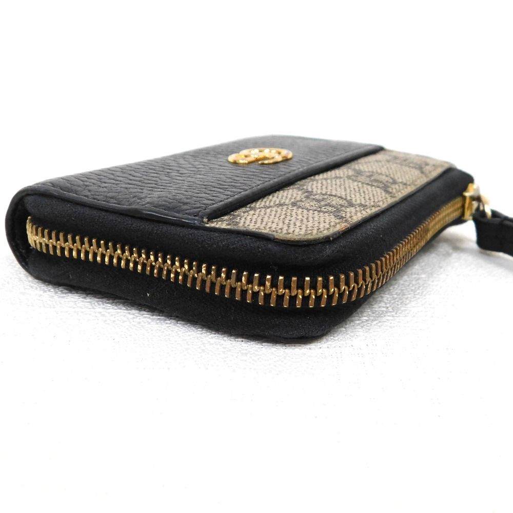 Hn608751 コンパクト財布 グッチ 財布 GGマーモント PVC レザー 658609  