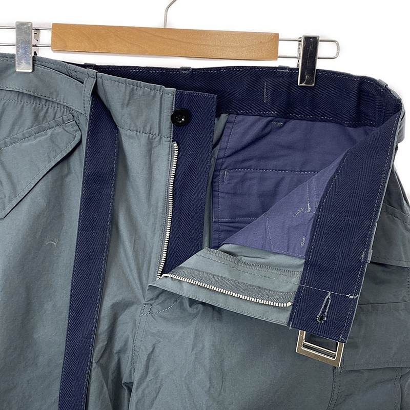 sacai / サカイ | 2022AW | MILITARY PANTS ベルテッド ミリタリー