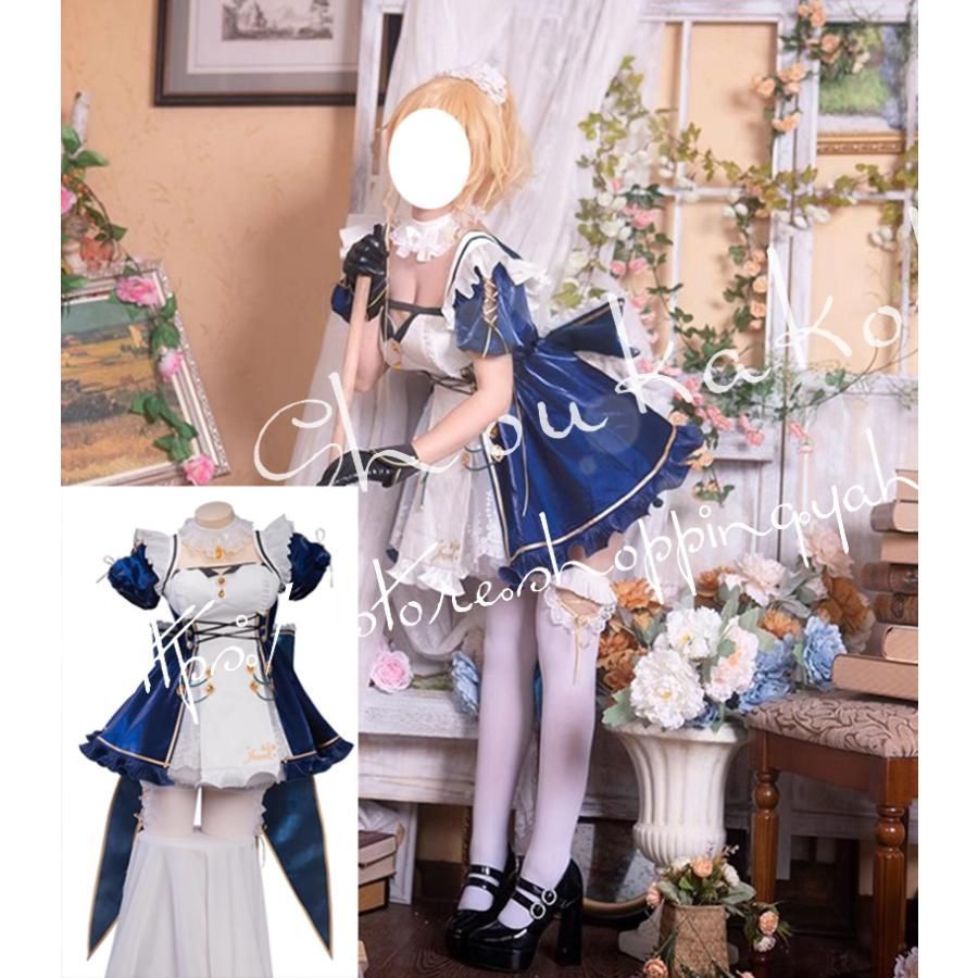 原神 げんしん genshin 風 Navia ナヴィア コスプレ衣装 ウィッグ 靴 道具 コスチューム クリスマス ハロウィン 仮装 原神（Genshin）ナヴィア コスプレ衣装 原神 げんしん ヒロイン Navia