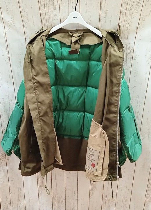 sacai × Ten C 20AW 20-02317M Docking Down Jacket サカイ
