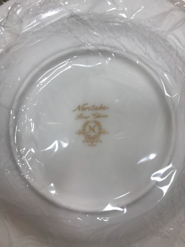 【管理番号-P】ノリタケ　Noritake　ボーンチャイナ　お皿　6枚セット　未使用