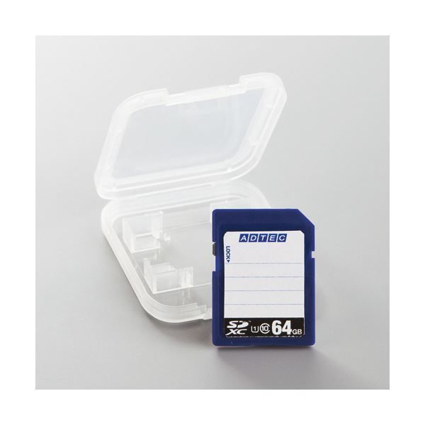 まとめ) アドテック SDHCメモリカード16GB Class10 インデックスタイプ