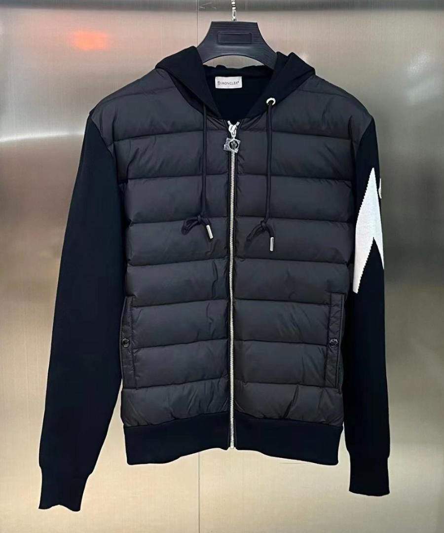 MONCLER モンクレール ハイブリッドダウンニットパーカージャケット - メルカリ