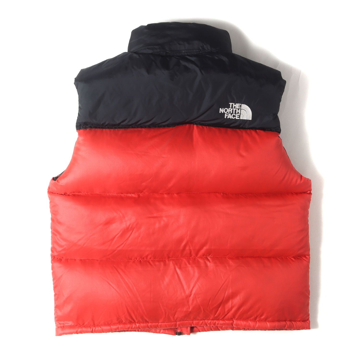 ビンテージ 90s ノースフェイス ヌプシ ダウン ベスト xl ダウンベスト THE NORTH FACE - 古着 90年代 ザノースフェイス THE NORTH FACE
