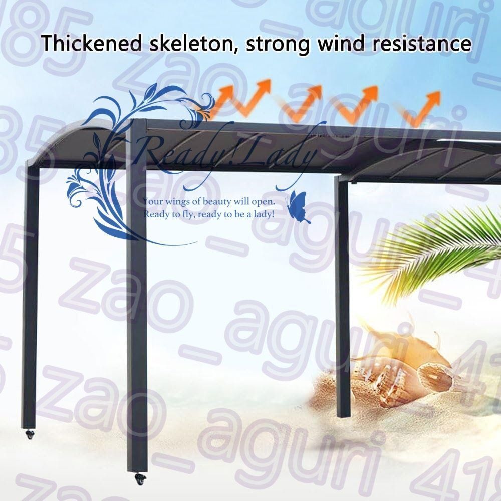 格納式カーポート 格納式オーニング屋外