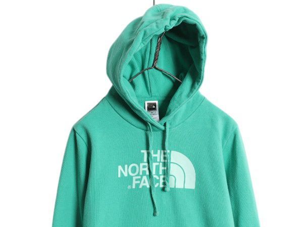 【お得なクーポン配布中!】 US企画 ノースフェイス プリント スウェット フード パーカー レディース М / The North Face プルオーバー 裏起毛 トレーナー スエット