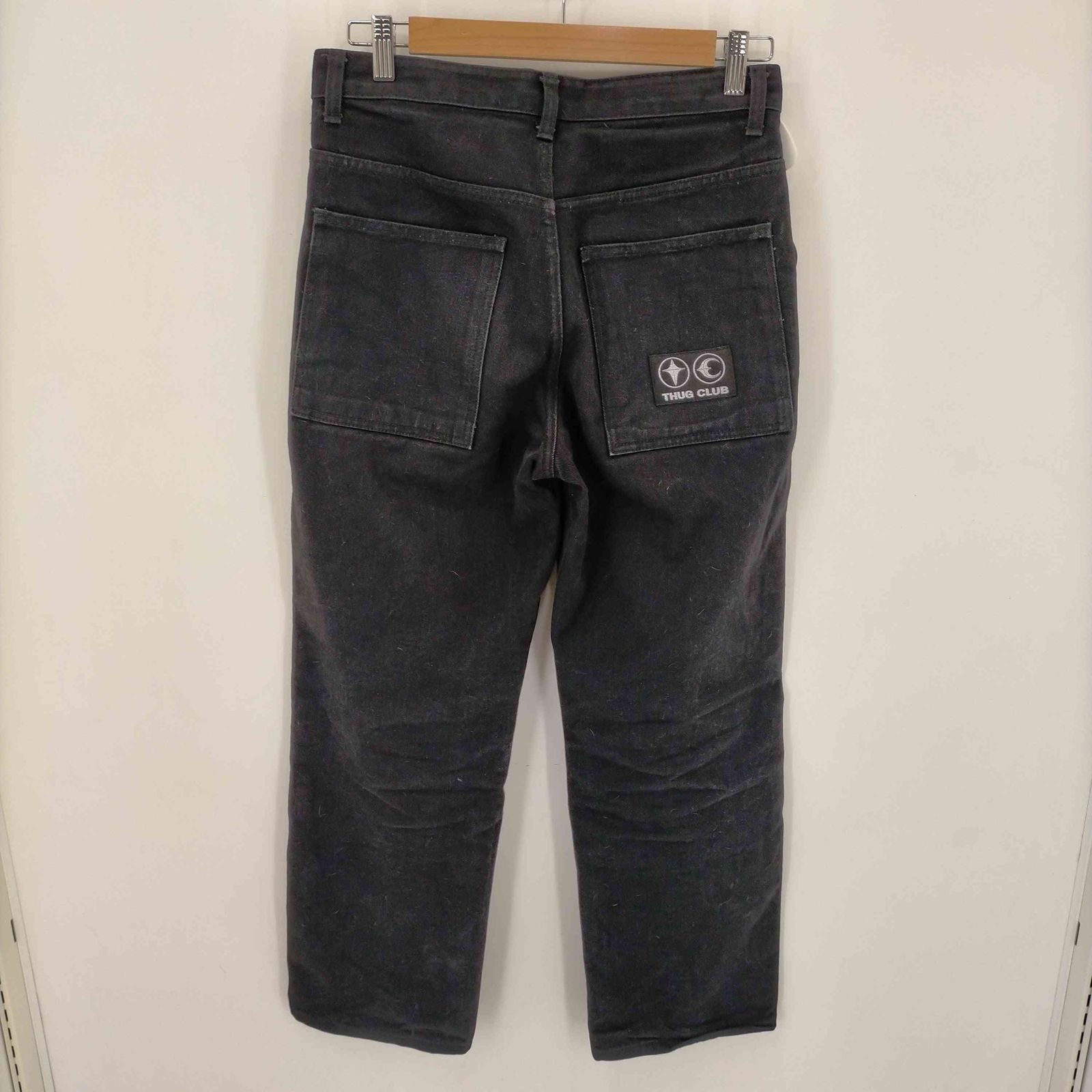 ユーズドフルギ USED古着 Thug Pant スタッズブラックデニム メンズ S 