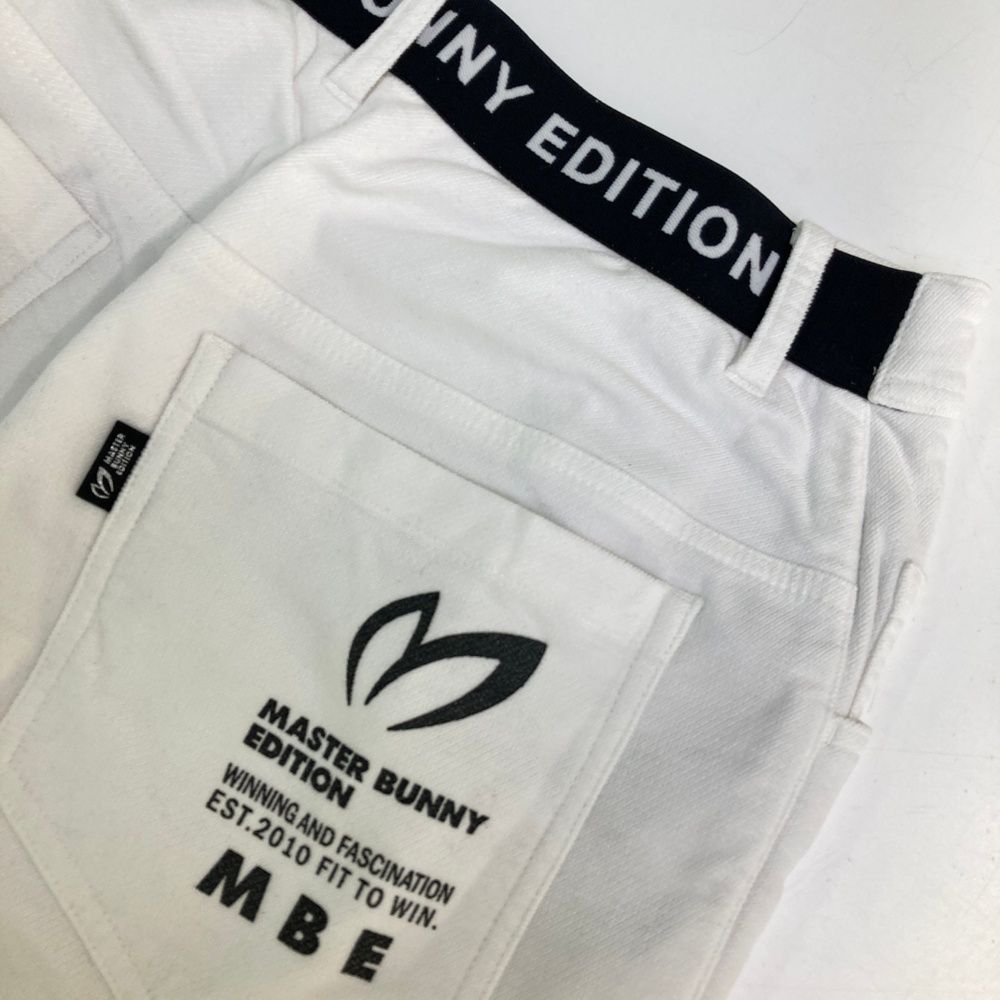 高品質、全国送料無料！ サイズ 0 MASTER BUNNY EDITION マスターバニーエディション ストレッチパンツ ホワイト系 240101529259 ゴルフウェア レディース ストスト