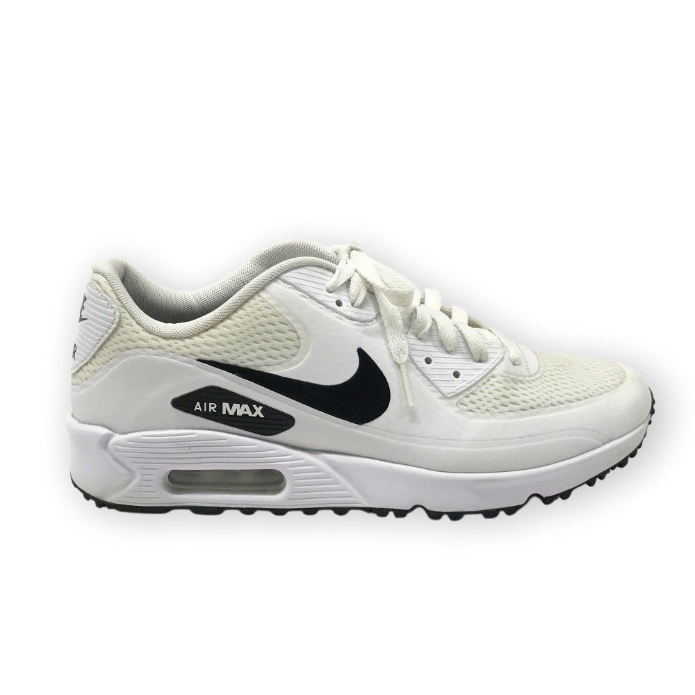 NIKE GOLF ナイキゴルフ CU9978-101 AIR MAX 90 ゴルフシューズ  ホワイト系 27cm [240101442238] ゴルフウェア メンズ ストスト NIKE GOLF ナイキゴルフ CU9978-101 エアマックス AIR MAX 90 G