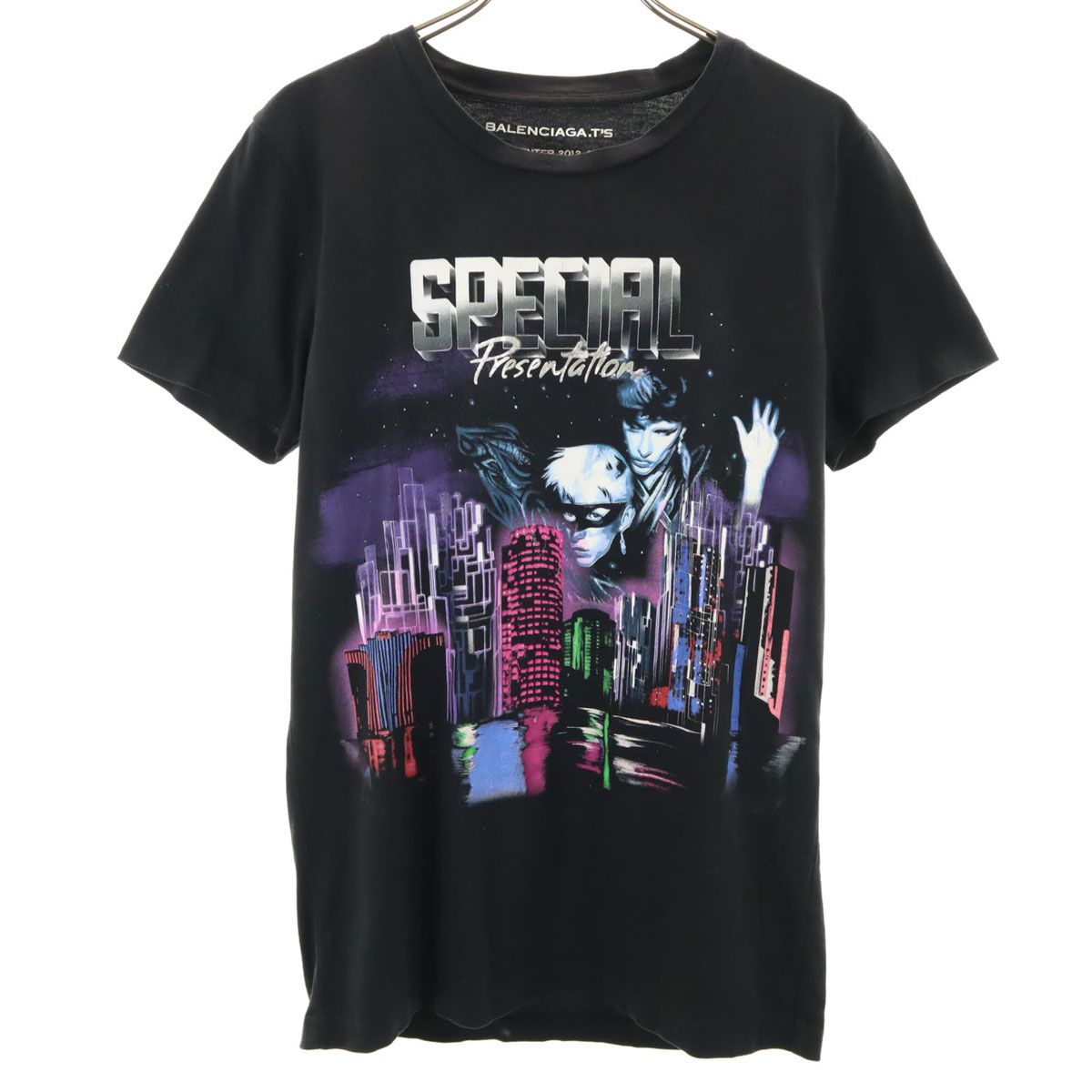 BALENCIAGA バレンシアガ 半袖 Tシャツ L 黒 レディース 古着 - メルカリ