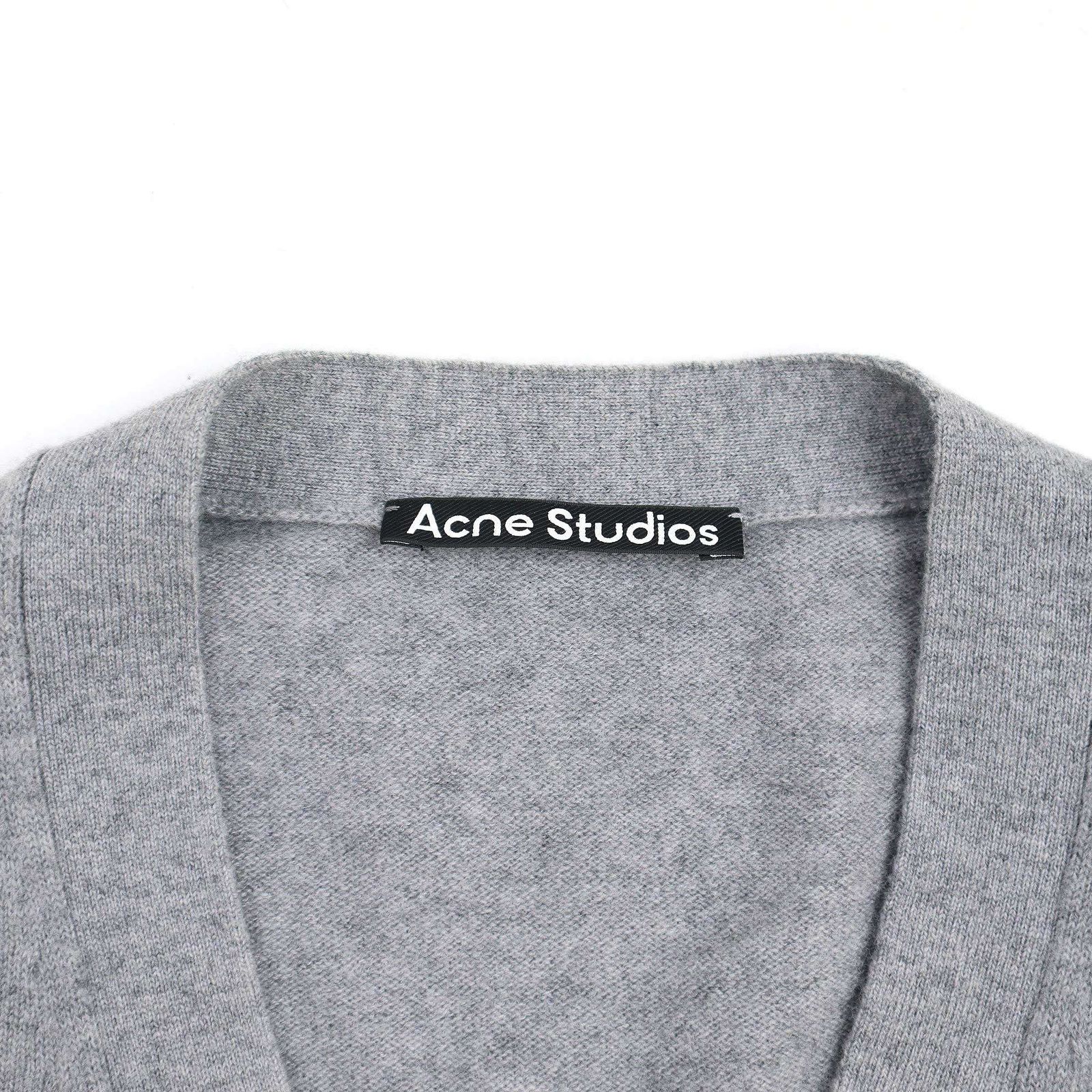 Acne Studios アクネストゥディオズ フェイスパッチニットカーディガン 
