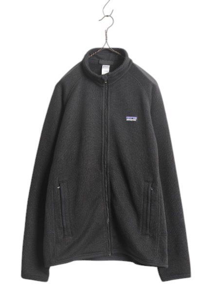 【お得なクーポン配布中!】 パタゴニア ベターセーター ジャケット メンズ M / 古着 13年製 Patagonia フリース ニット フルジップ ブルゾン ハイネック アウトドア 黒