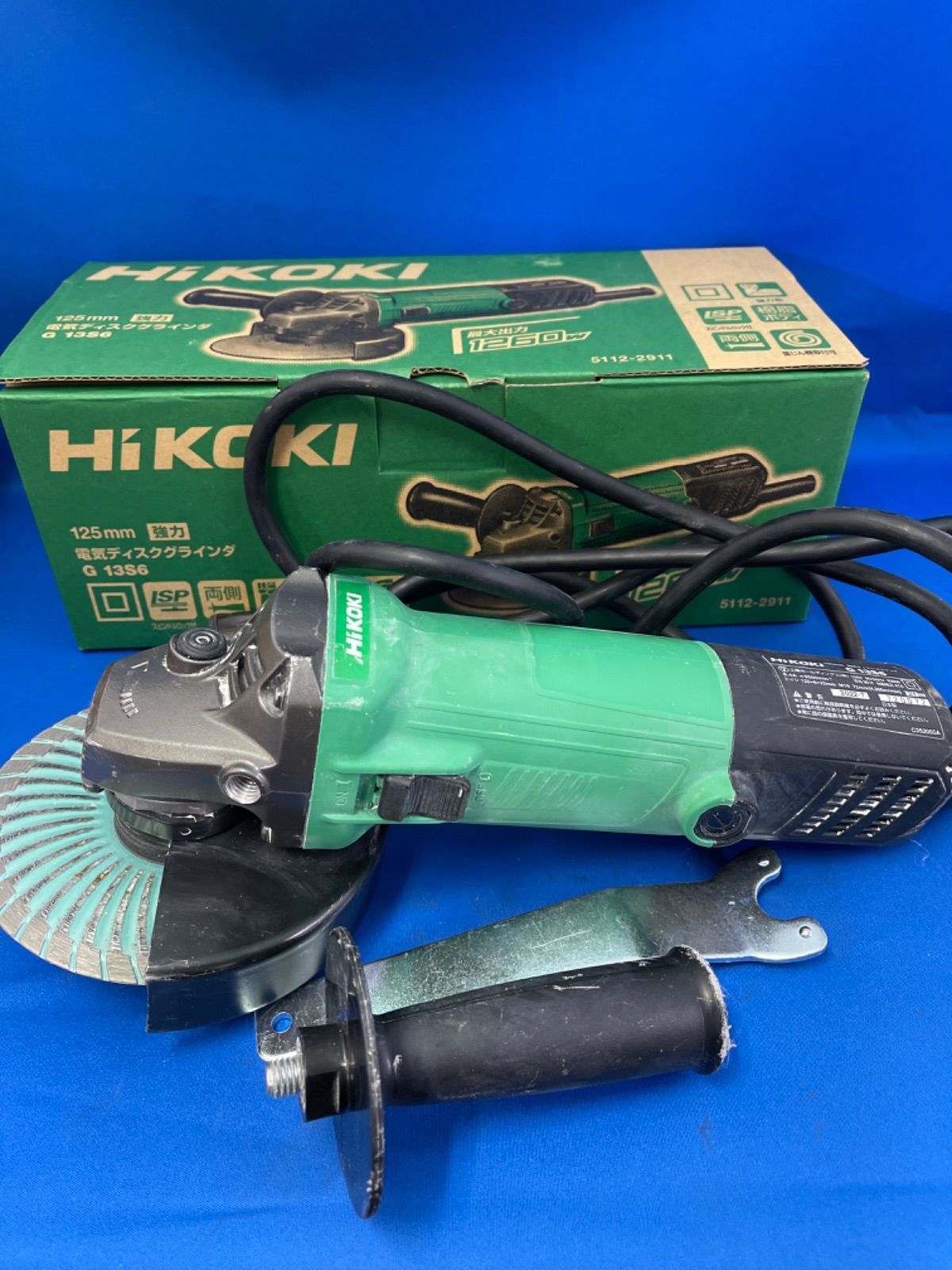 HiKOKI 125mm ディスクグラインダー G13S6 - メルカリ
